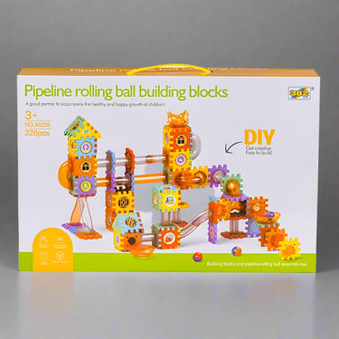 DIY PIPELINE ROLLING BALL BUILDING BLOCKS